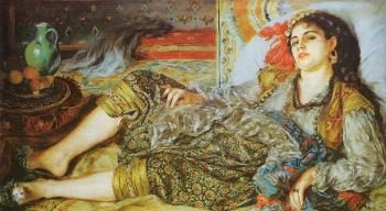 皮埃爾 奧古斯特 雷諾阿 Odalisque, An Algerian Woman 皮埃爾 奧古斯特 雷諾阿 Odalisque, An Algerian Woman